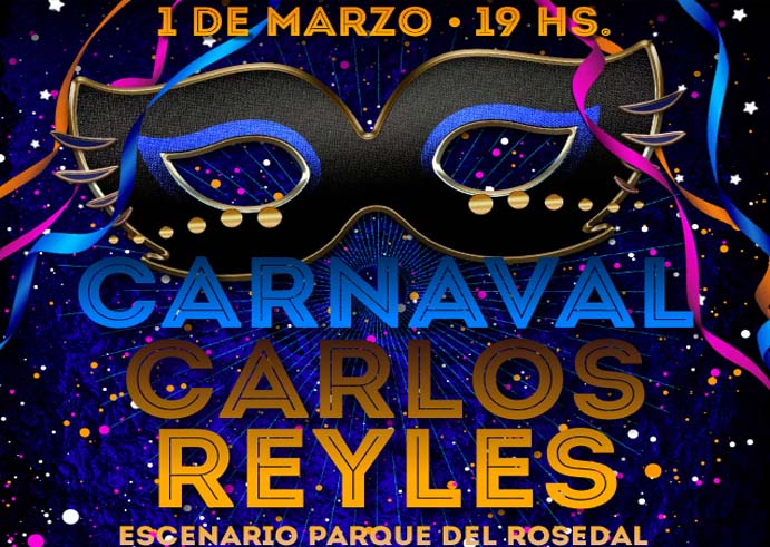 Carlos Reyles: Carnaval en el Parque del Rosedal